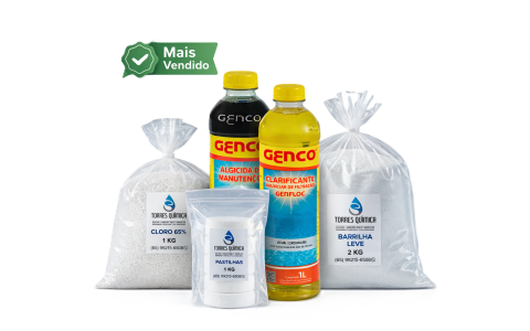 Kit Completo Mensal - loja de produtos para piscina em Cuiabá