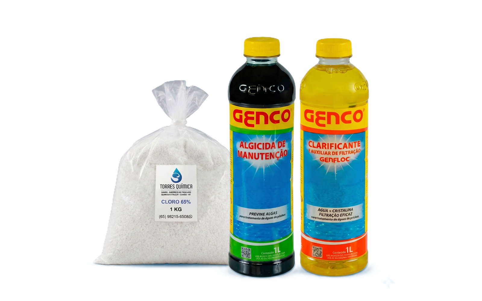 Kit Manutenção Semanal - loja de produtos para piscina em Cuiabá