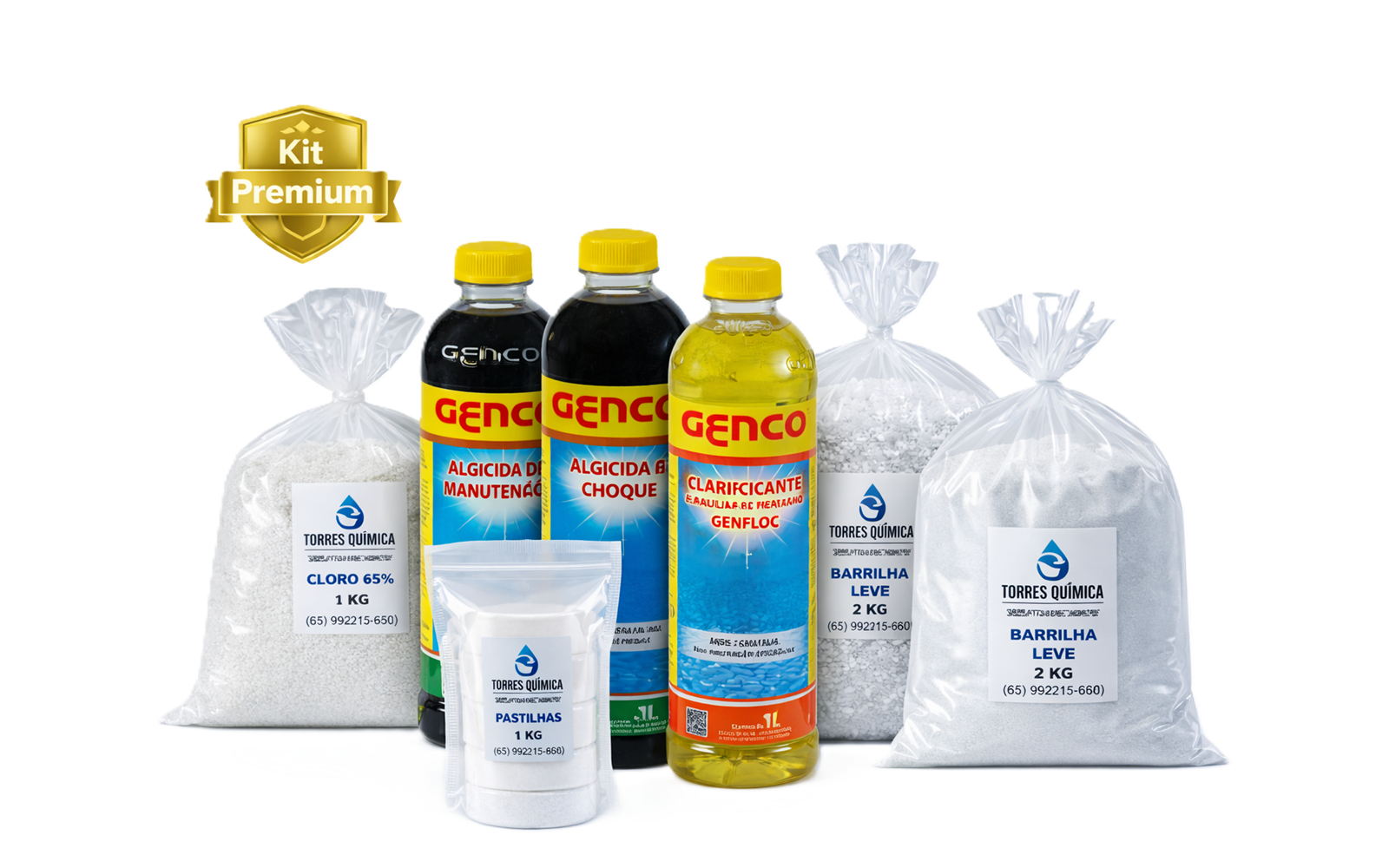 Kit Verão Premium - loja de produtos para piscina em Cuiabá