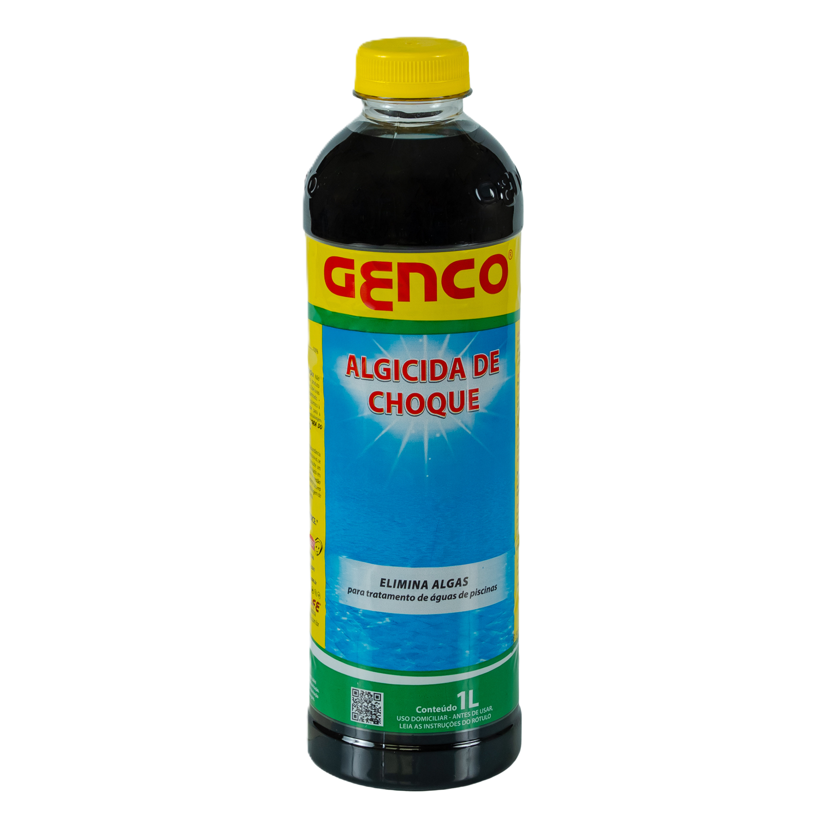 Algicida de choque 1 L - loja de produtos para piscina em Cuiabá