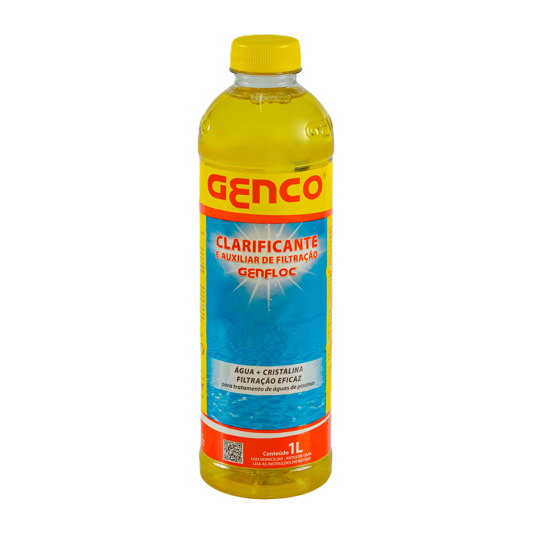 Clarificante Genco 1L - loja de produtos para piscina em Cuiabá