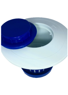 Clorador flutuante médio Brustec para piscina em Cuiabá - imagem 2